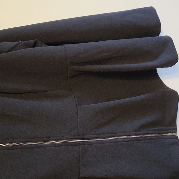 NWT Lane Bryant size 22 black zip up dress jacket - Picture 5 of 15